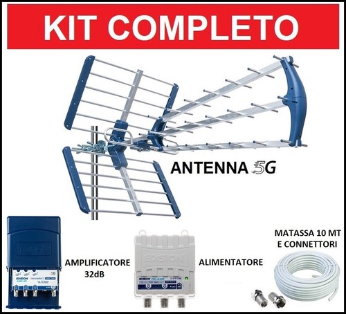 Kit antenna esterna - esterna, con