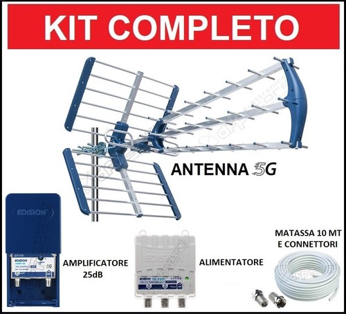 Kit antenna dvb uhf - kit, dvb-t2