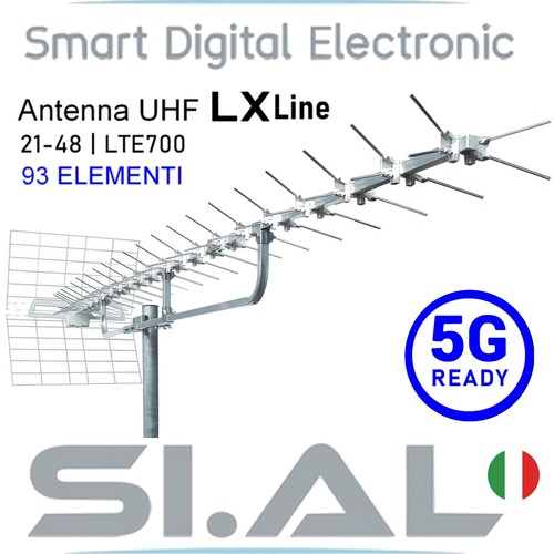 Antenna esterna banda uhf - esterna,