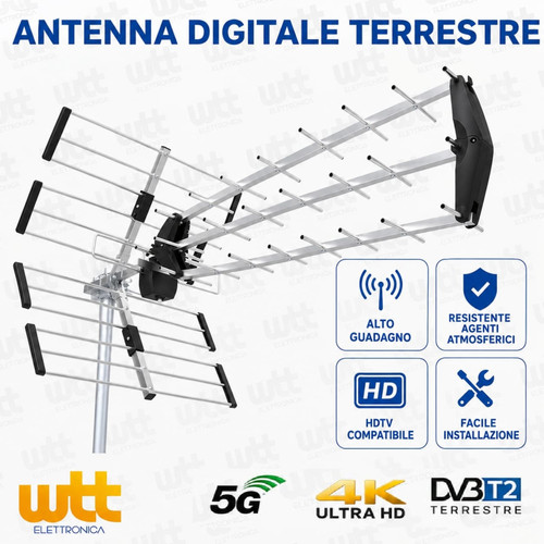 Antenna esterna digitale - antenna, tv