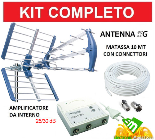 Kit antenna uhf digitale - antenna, tv