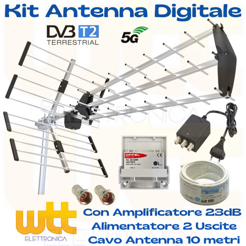 Kit antenna dvb - kit, uhf