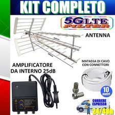 KIT ANTENNA TV AMPLIFICATA