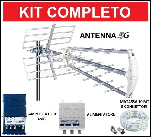 Kit antenna dvb uhf - dvb-t2,
